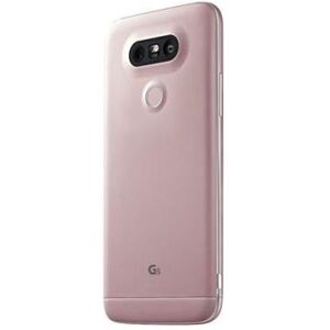 LG G5 H850 - 4G smartphone - RAM 4 Go / Mémoire interne 32 Go - microSD slot - Écran LCD - 5.3" - 2560 x 1440 pixels - 2x caméras arrière 16 MP, 8 MP - front camera 8 MP - rose Rose - Publicité