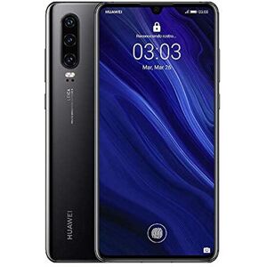 Huawei P30 - 4G smartphone - double SIM - RAM 6 Go / Mémoire interne 128 Go - écran OEL - 6.1" - 2340 x 1080 pixels - 3 x caméras arrière 40 MP, 16 MP, 8 MP - front camera 32 MP - noir Noir - Publicité