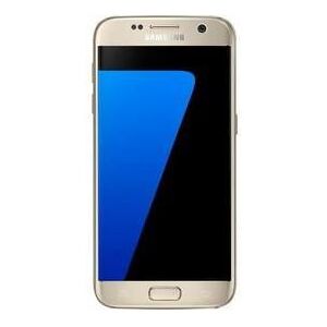 Samsung Galaxy S7 - 4G smartphone - RAM 4 Go / Mémoire interne 32 Go - microSD slot - écran OEL - 5.1" - 2560 x 1440 pixels - rear camera 12 MP - front camera 5 MP - or Or - Publicité