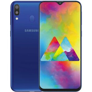 Samsung Galaxy M20 - 4G smartphone - double SIM - RAM 3 Go / Mémoire interne 32 Go - microSD slot - Écran LCD - 6.3" - 2340 x 1080 pixels - 2x caméras arrière 13 MP, 5 MP - front camera 8 MP - Bleu océan Bleu océan - Publicité