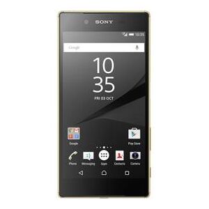 Sony XPERIA Z5 - 4G smartphone - RAM 3 Go / Mémoire interne 32 Go - microSD slot - Écran LCD - 5.2" - 1920 x 1080 pixels - rear camera 23 MP - front camera 5,1 MP - or Or - Publicité