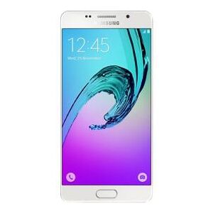 Samsung Galaxy A5 (2016) - 4G smartphone - RAM 2 Go / Mémoire interne 16 Go - microSD slot - écran OEL - 5.2" - 1920 x 1080 pixels - rear camera 13 MP - front camera 5 MP - blanc Blanc - Publicité