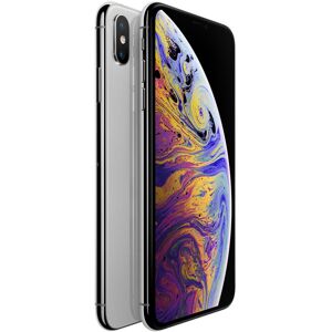 Apple iPhone XS Max - 4G smartphone - double SIM / Mémoire interne 512 Go - écran OEL - 6.5" - 2688 x 1242 pixels (120 Hz) - 2x caméras arrière 12 MP, 12 MP - 2x front cameras 7 MP - argent Argent - Publicité