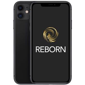 Apple iPhone 11 6.1" Double SIM 128 Go Noir Reconditionné Grade A Reborn Noir - Publicité