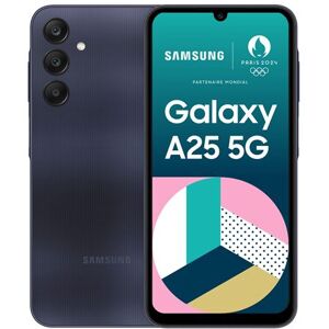 Smartphone Samsung Galaxy A25 6.5" 5G Double nano SIM 128 Go Bleu Nuit Bleu nuit - Publicité