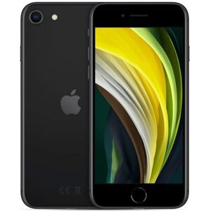 Apple iPhone SE 4,7" Double SIM 64 Go 2020 Noir Reconditionné Grade B Bback Noir - Publicité