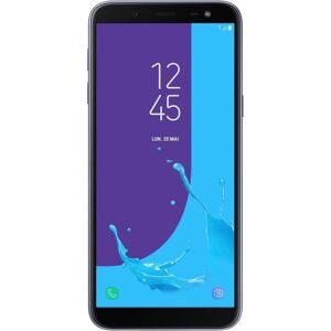 Smartphone Samsung Galaxy J6 Double SIM 32 Go Bleu argenté Bleu argenté - Publicité