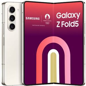 Smartphone Samsung Galaxy Z Fold5 7.6" 5G Nano SIM 1 To Crème Crème - Publicité