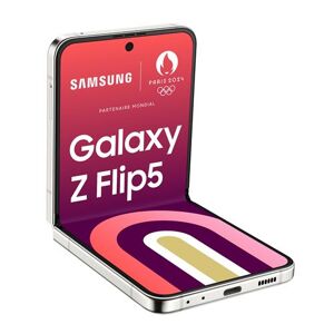 Smartphone Samsung Galaxy Z Flip5 6,7" Nano SIM 5G 256 Go Crème Crème - Publicité
