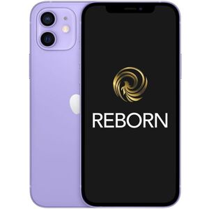 Apple iPhone 12 6,1" 5G Double SIM 64 Go Mauve Reconditionné Grade A Reborn Violet - Publicité