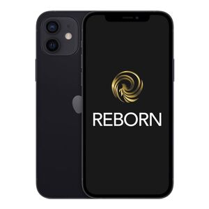 Apple iPhone 12 6,1" 5G Double SIM 64 Go Noir Reconditionné Grade A Reborn Noir - Publicité