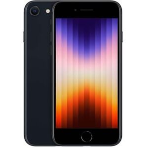 Apple iPhone SE 3ème génération 2022 4,7" 5G 64 Go Double SIM Noir minuit Noir minuit - Publicité