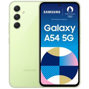 Smartphone Samsung Galaxy A54 6,4" 5G Nano SIM 128 Go Vert Vert - Publicité