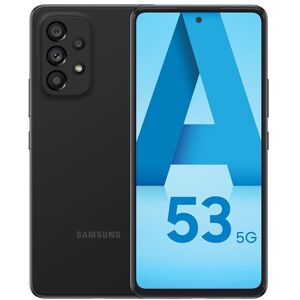 Smartphone Samsung Galaxy A53 6,5" 5G Double nano SIM 128 Go Noir Noir - Publicité