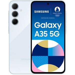 Smartphone Samsung Galaxy A35 6,6" 5G Nano SIM 128 Go Bleu Bleu - Publicité