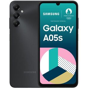 Smartphone Samsung Galaxy A05s 6.7" Double nano SIM 64 Go Noir Noir - Publicité