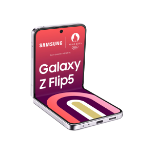 Samsung - Galaxy Z Flip 5 5g 256go Lavande  - Publicité