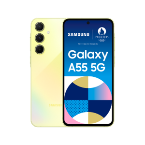 Samsung - Galaxy A55 5g 256go Lime - Publicité