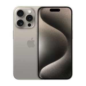 Apple iPhone 15 Pro 128go Naturel - Publicité