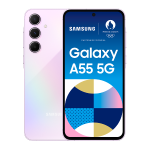 Samsung - Galaxy A55 5g 128go Lilas - Publicité