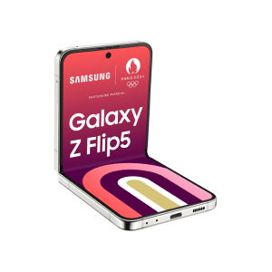 Samsung - Galaxy Z Flip 5 5g 256go Creme  - Publicité