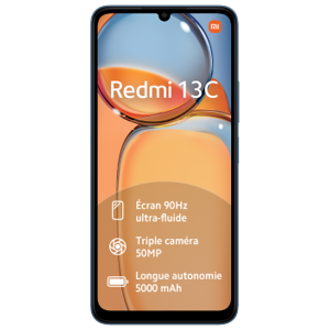 Xiaomi - Redmi 13c 128go Bleu - Publicité