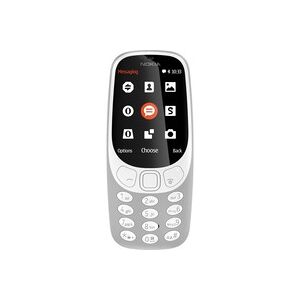Nokia 3310 6,1 cm (2.4") Gris Téléphone numérique, Smartphone - Publicité