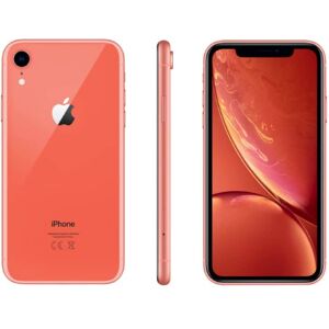 APPLE iPhone XR 64Go corail Reconditionné grade éco + coque - Publicité