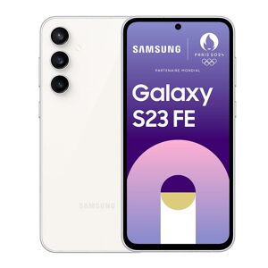 Smartphone SAMSUNG S23 FE 5G 128 Go Crème - Publicité