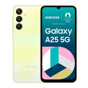 Smartphone SAMSUNG Galaxy A25 5G Lime - Publicité