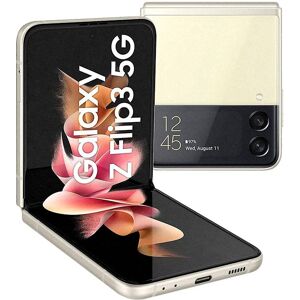 Smartphone SAMSUNG GALAXY FLIP 3 5G 128 Go Blanc reconditionné Grade A+ - Publicité