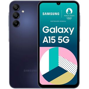 SAMSUNG Smartphone SAMSUNG GALAXY A15 5G 128Go Bleu Nuit