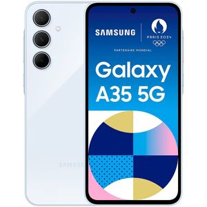 Smartphone SAMSUNG GALAXY A35 5G 128Go Bleu - Publicité