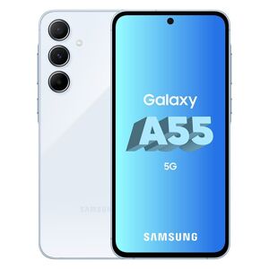 Smartphone SAMSUNG GALAXY A55 5G 128Go Bleu - Publicité