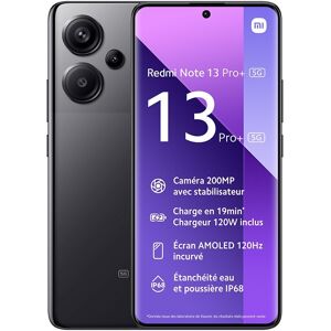 Smartphone XIAOMI Redmi Note 13 Pro+ 256Go Noir - Publicité