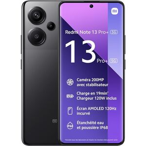 Xiaomi Redmi Note 13 Pro+ Dual Sim 5G 8GB / 256GB - Black - EUROPA [NO-BRAND]