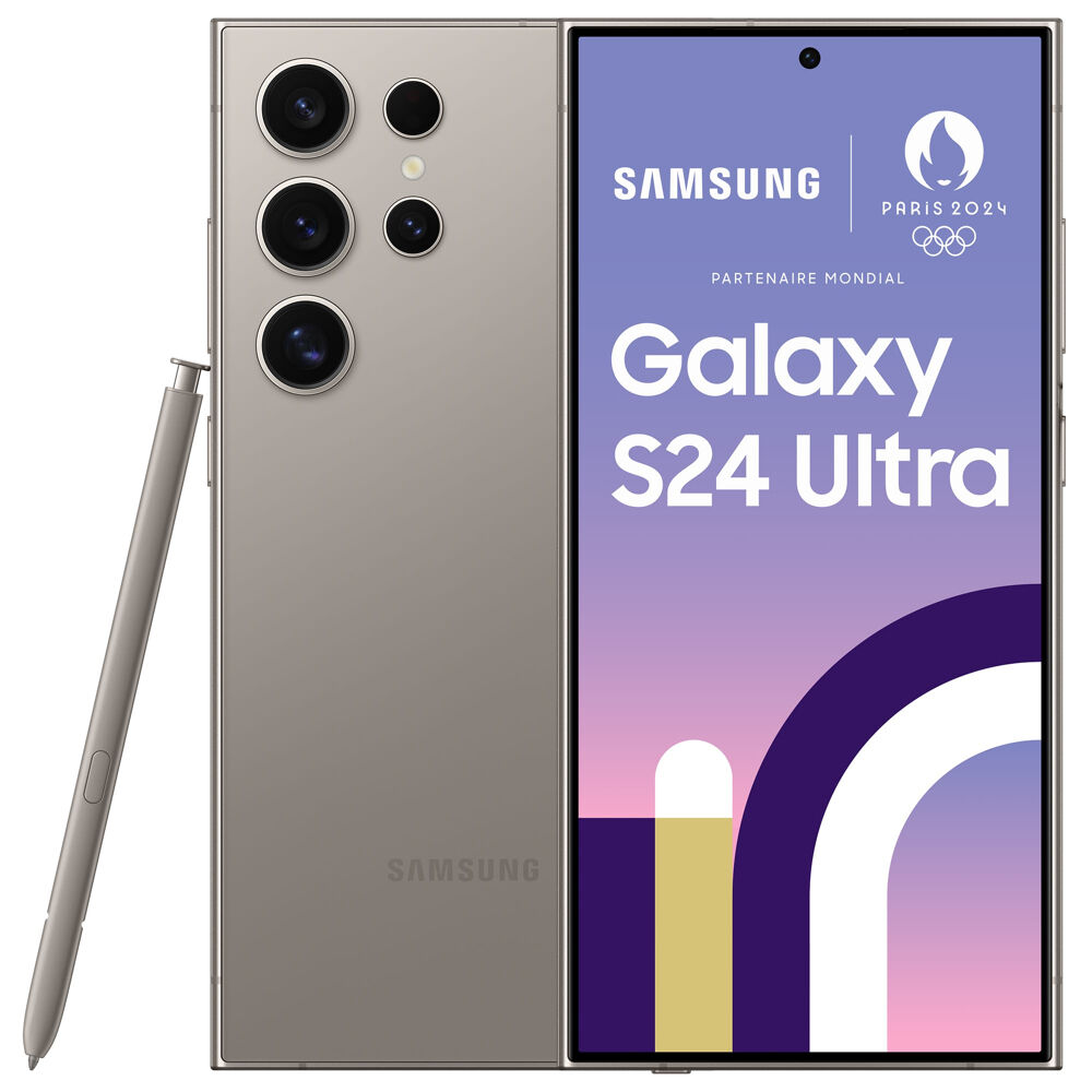 Samsung Galaxy S24 Ultra 17,3 cm (6.8") Double SIM 5G USB Type-C 12 Go 256 Go 5000 mAh Gris