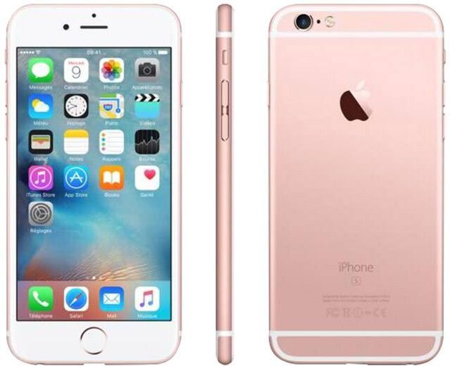 APPLE iPhone 6s 64 GO PINK GOLD reconditionné grade A+