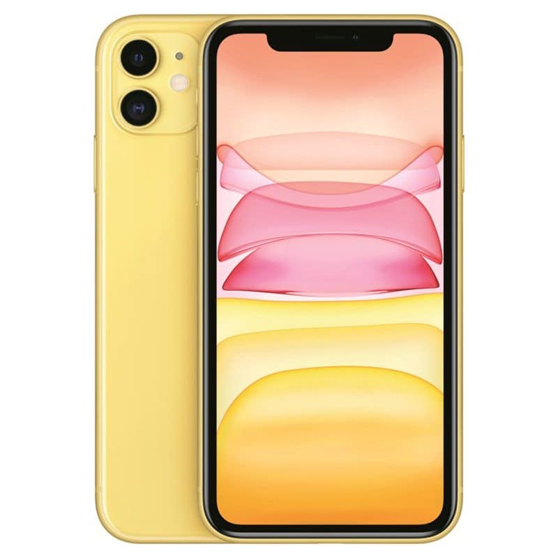 APPLE IPHONE 11 64 GO JAUNE RECONDITIONNÉ GRADE A+