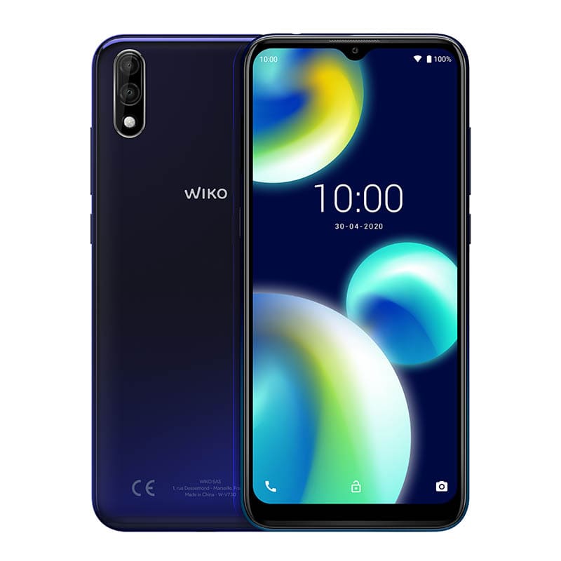 WIKO SMARTPHONE WIKO VIEW 4 LITE 64Go BLEU + COQUE ET FILM DE PROTECTION