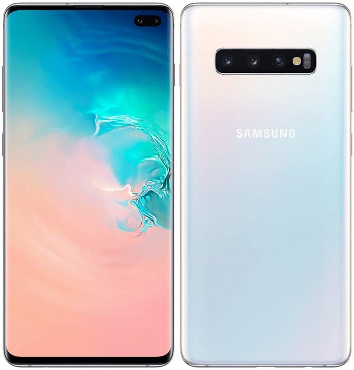 SAMSUNG SMARTPHONE SAMSUNG GALAXY S10+ DUOS 128Go BLANC RECONDITIONNÉ GRADE ECO