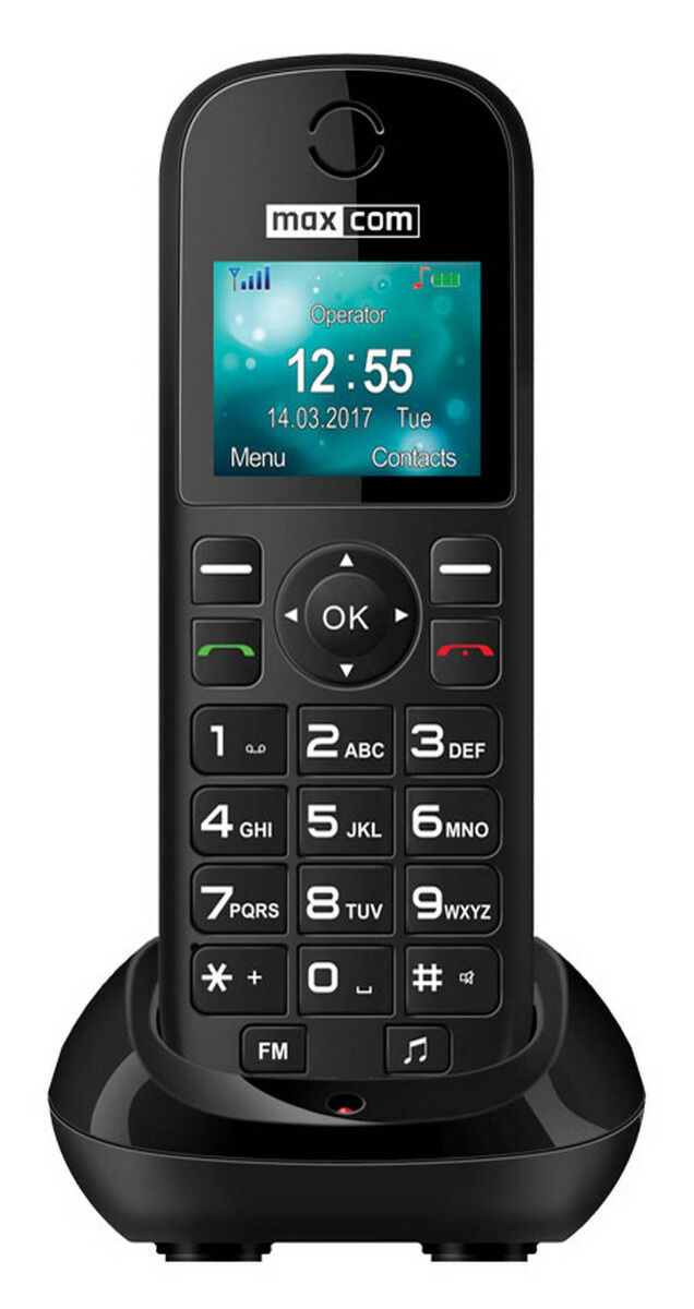 MaxCom MM35D - Téléphone filaire > Téléphone fixe avec carte sim