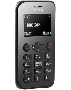 Simvalley Mobile Mini téléphone portable ''RX-486'' V2 avec GPS et fonction S.O.S