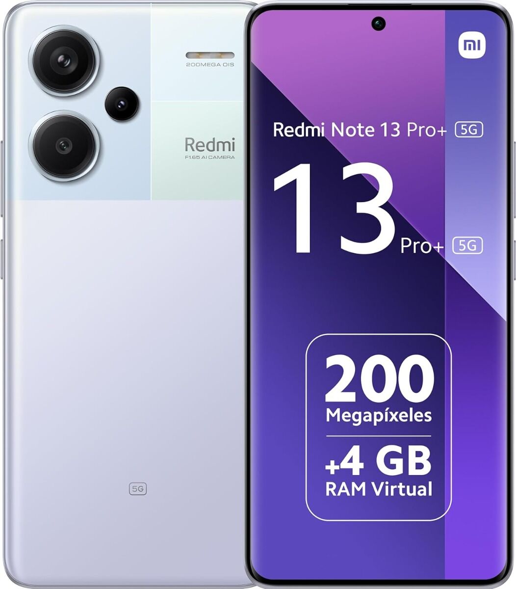 Xiaomi Redmi Note 13 Pro+ Dual Sim 5G 8GB / 256GB - Purple - EUROPA [NO-BRAND]