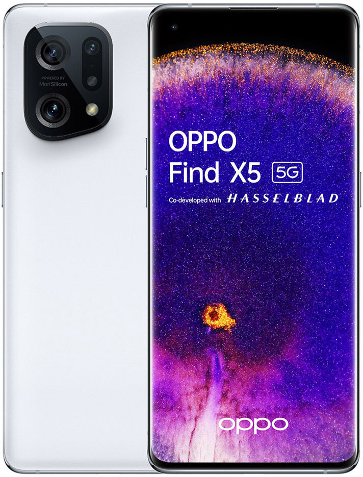 Oppo Find X5 5G Double Sim 256GBù0 -  Blanc