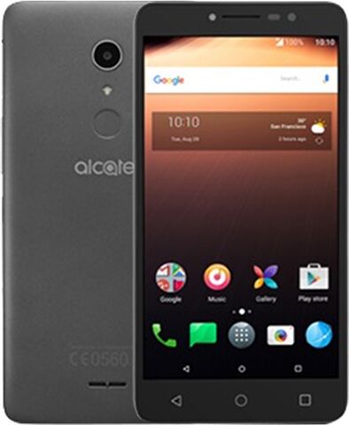 Refurbished: Alcatel A3 XL 16GB Black, Tesco B