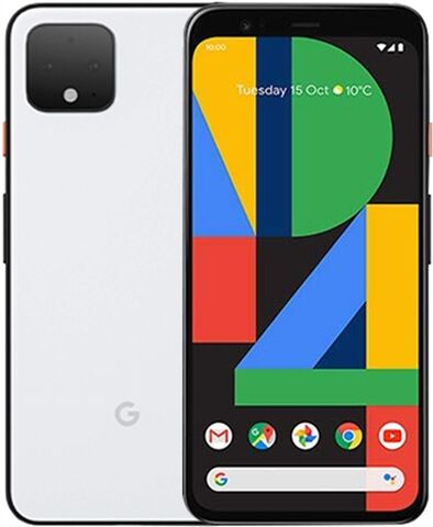 Refurbished: Google Pixel 4 XL 128GB White, Unlocked A