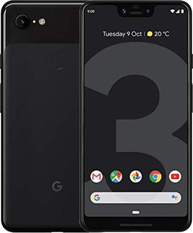 Refurbished: Google Pixel 3 XL 128GB Just Black, Unlocked B