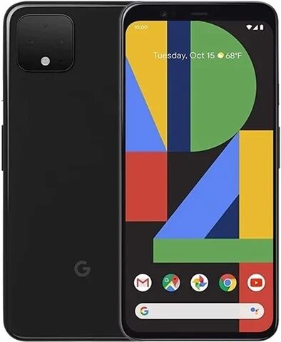 Refurbished: Google Pixel 4 64GB Just Black, Unlocked B