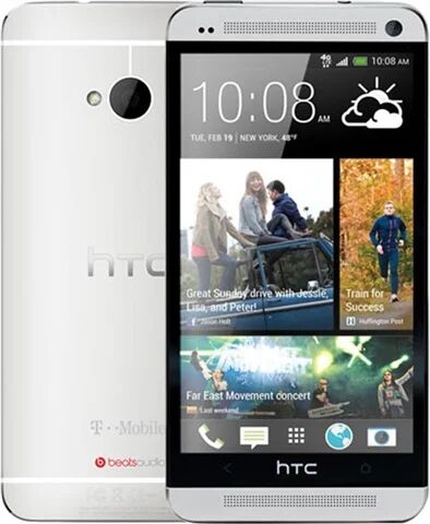 Refurbished: HTC One 32GB Silver, Unlocked B